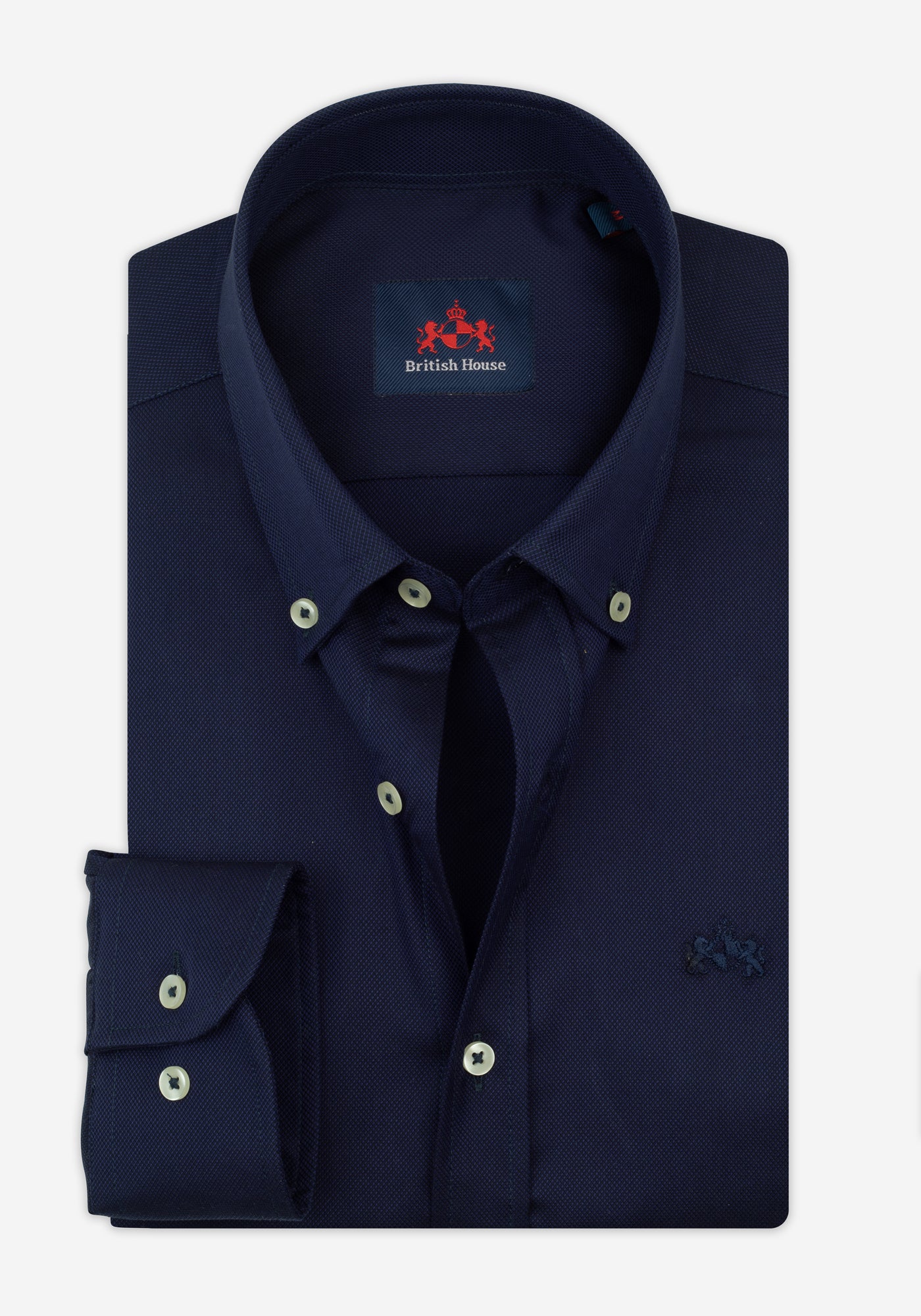 Slate Navy Oxford Shirt