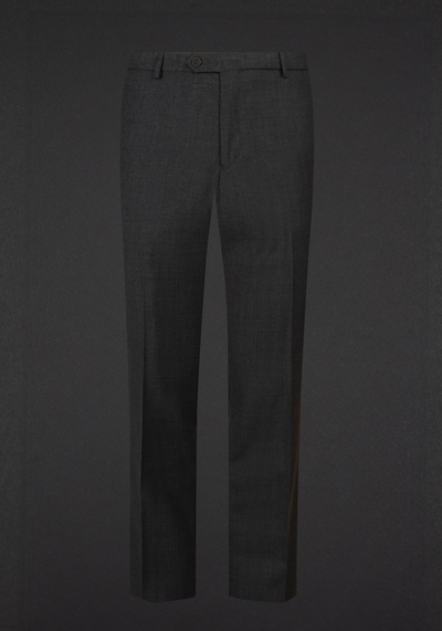 Concrete Grey Semi-Italian Handmade 130S Cool Wool Suit