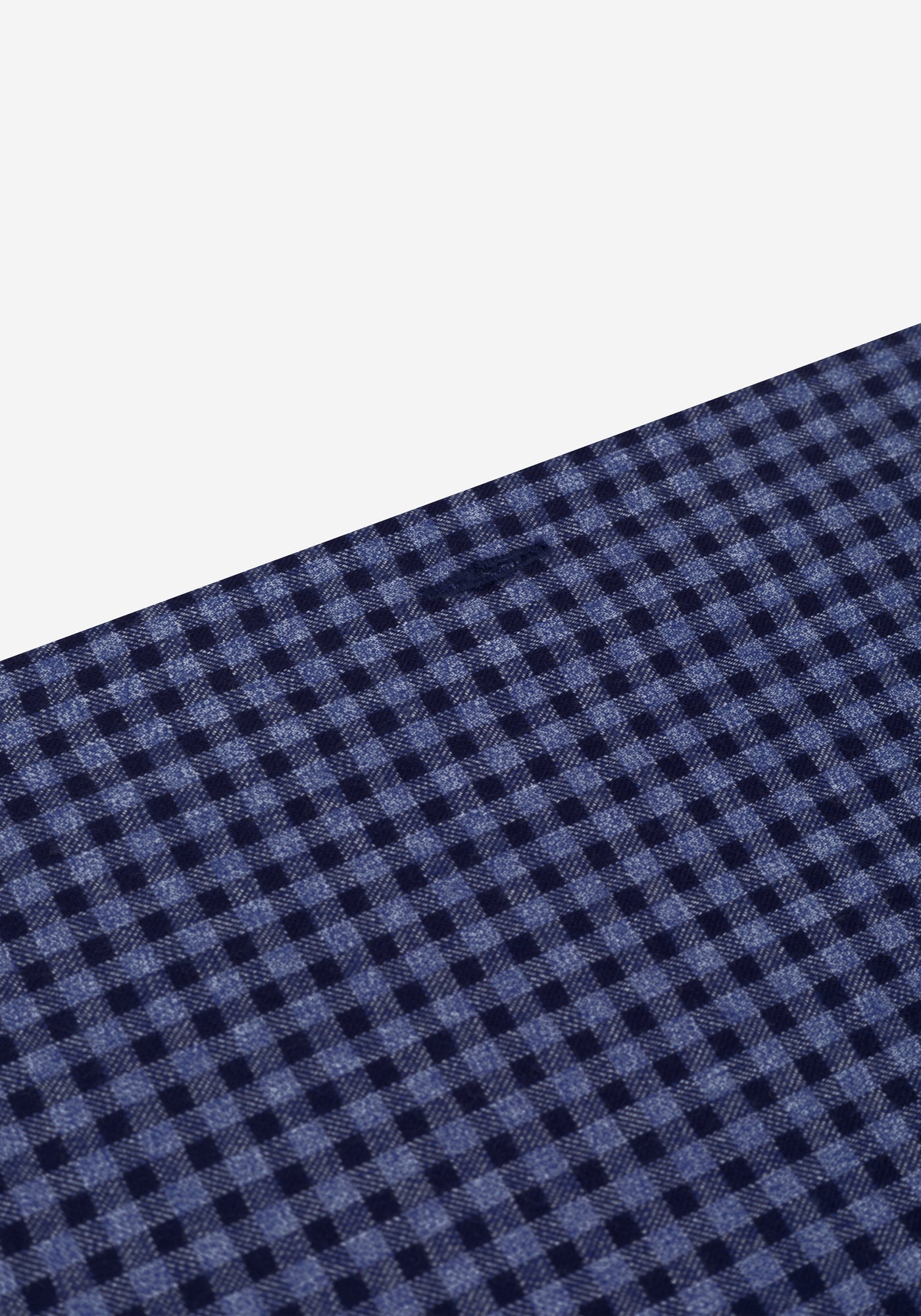 Claret Navy Checked Flannel Shirt