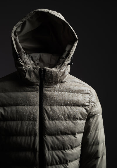 Dusty Olive Puffer Down Jacket