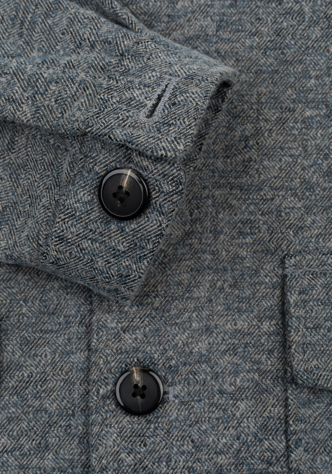 Silent Blue Grey Overshirt