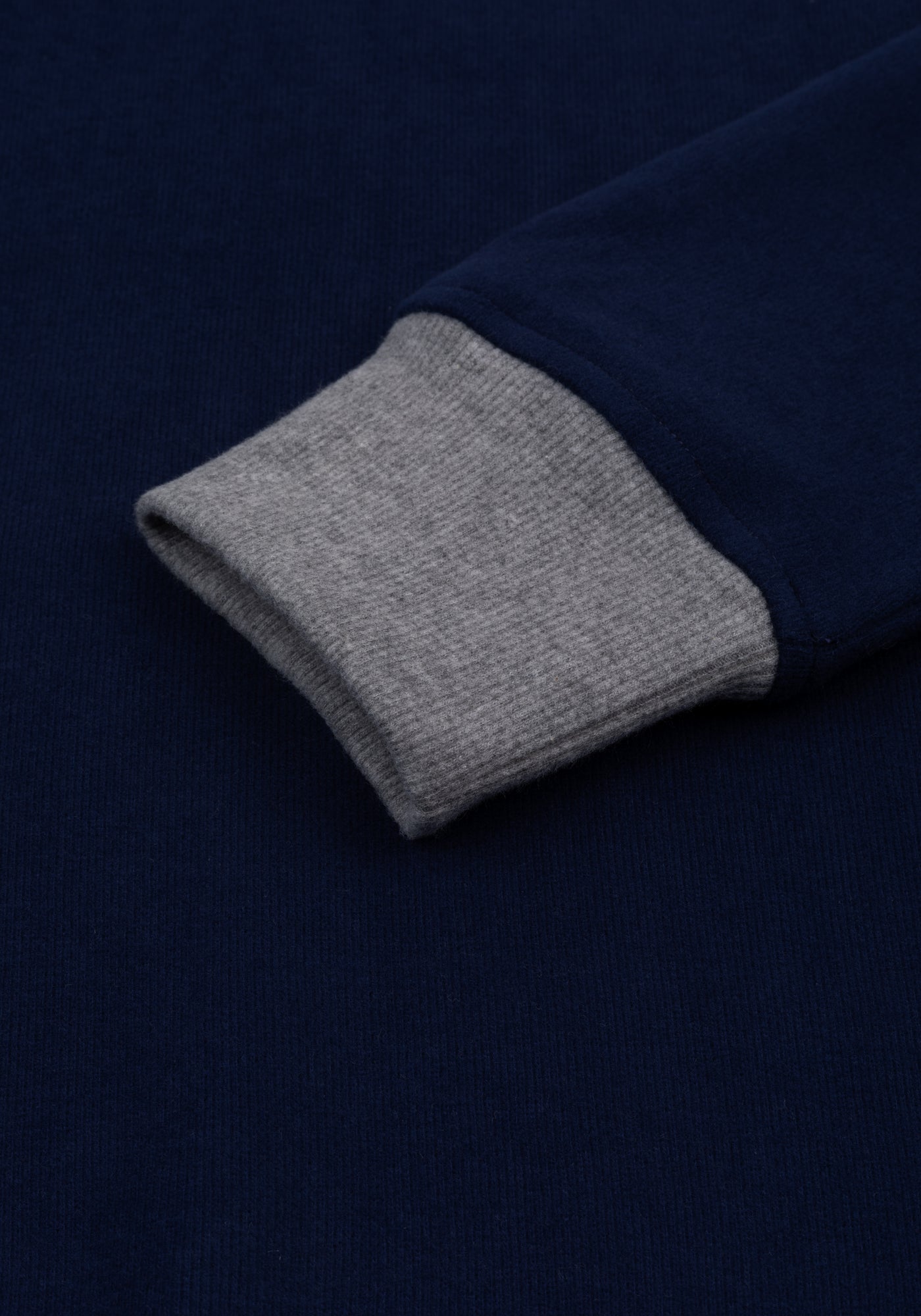 Marine Navy Cotton Sweatshirt