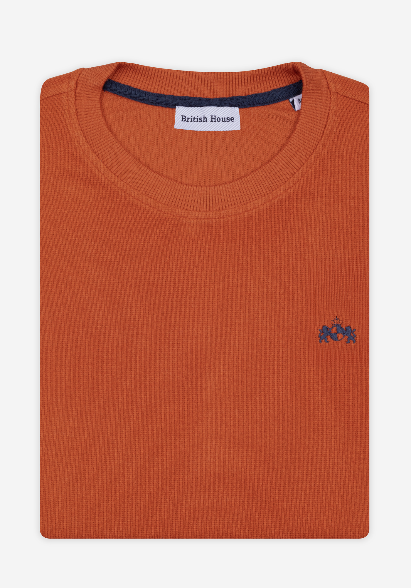 Aurora Orange Cotton Sweatshirt