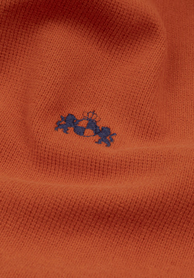 Aurora Orange Cotton Sweatshirt