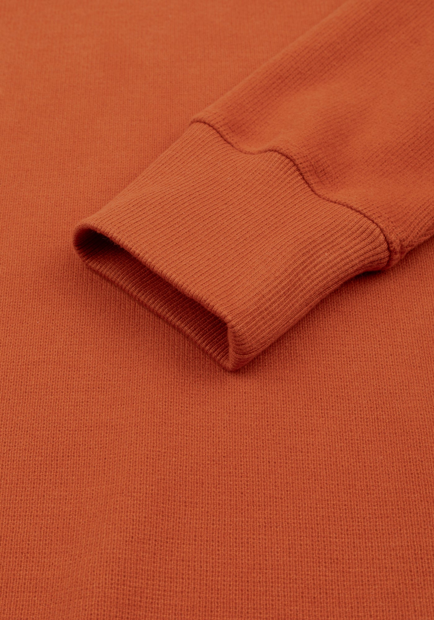 Aurora Orange Cotton Sweatshirt