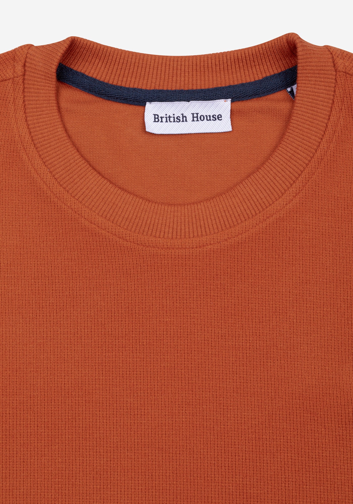 Aurora Orange Cotton Sweatshirt