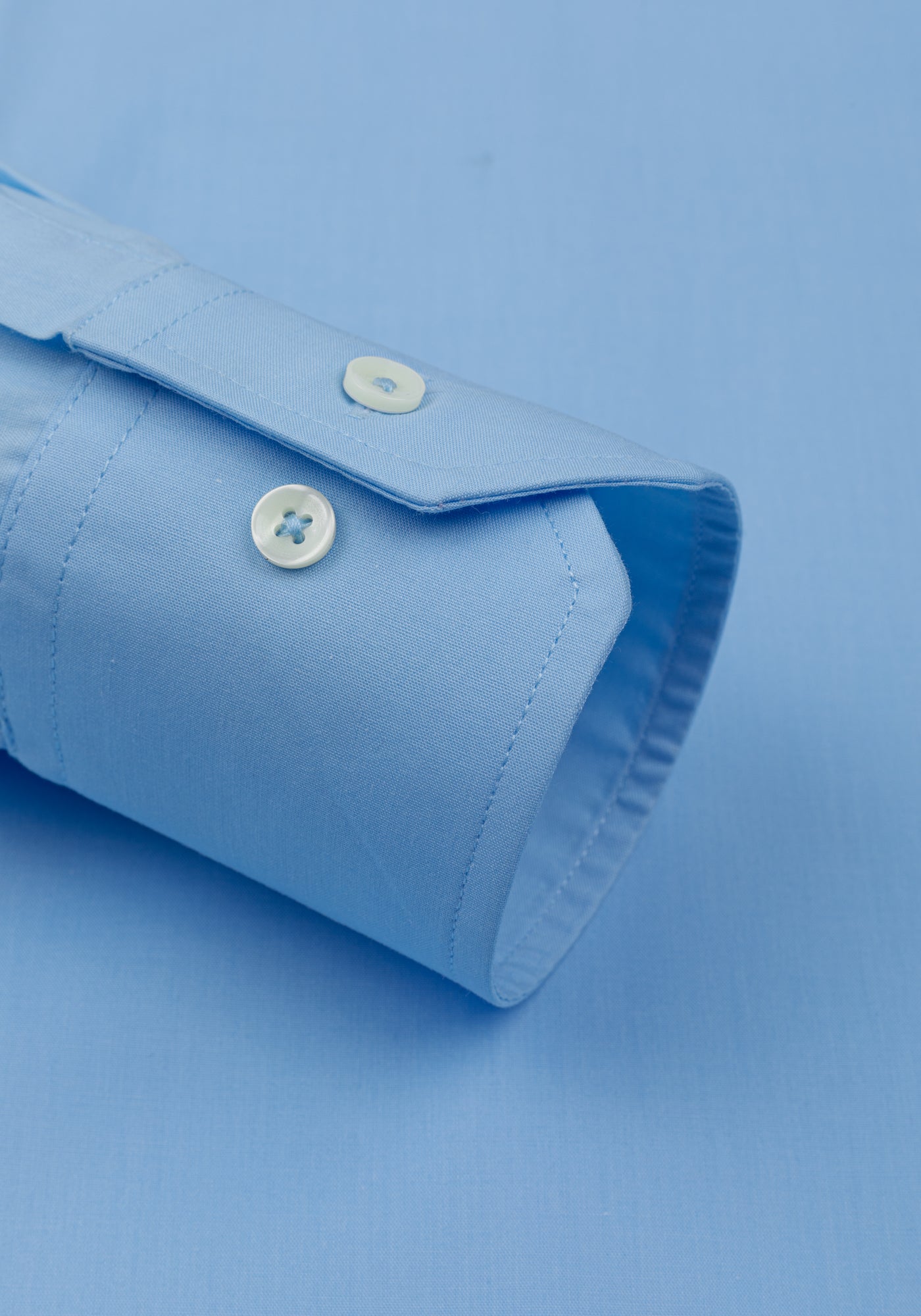 Bright Blue Chambray Shirt