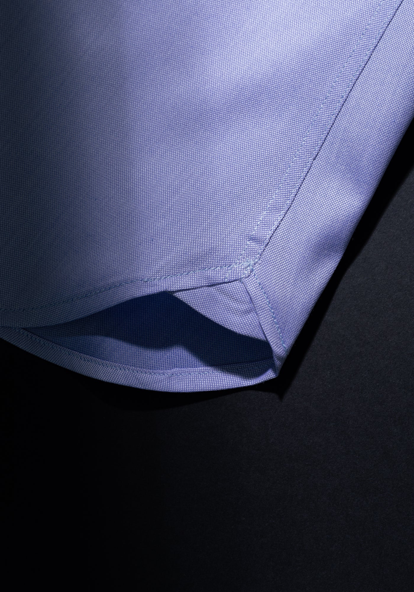 Giza 87 Cotton Vapor Blue Fine Oxford Shirt