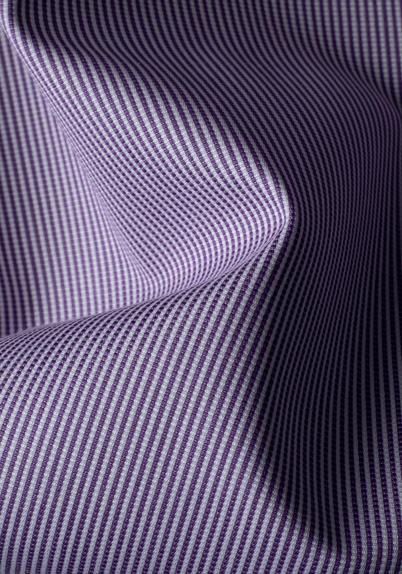 Giza 87 Cotton Haze Purple Stripe Basket Weave Shirt