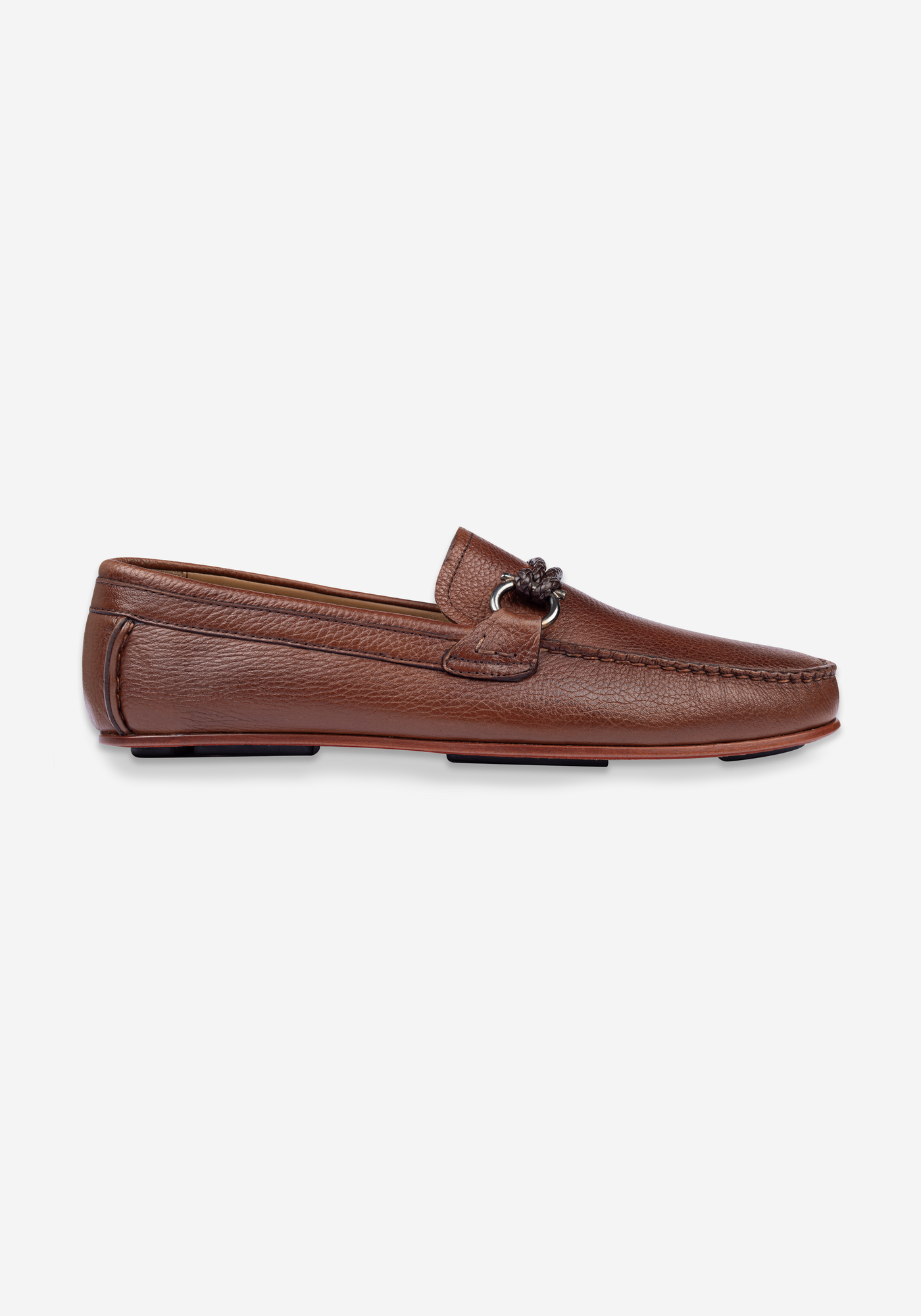 Dusk Brown Calf-Skin Leather Slip On