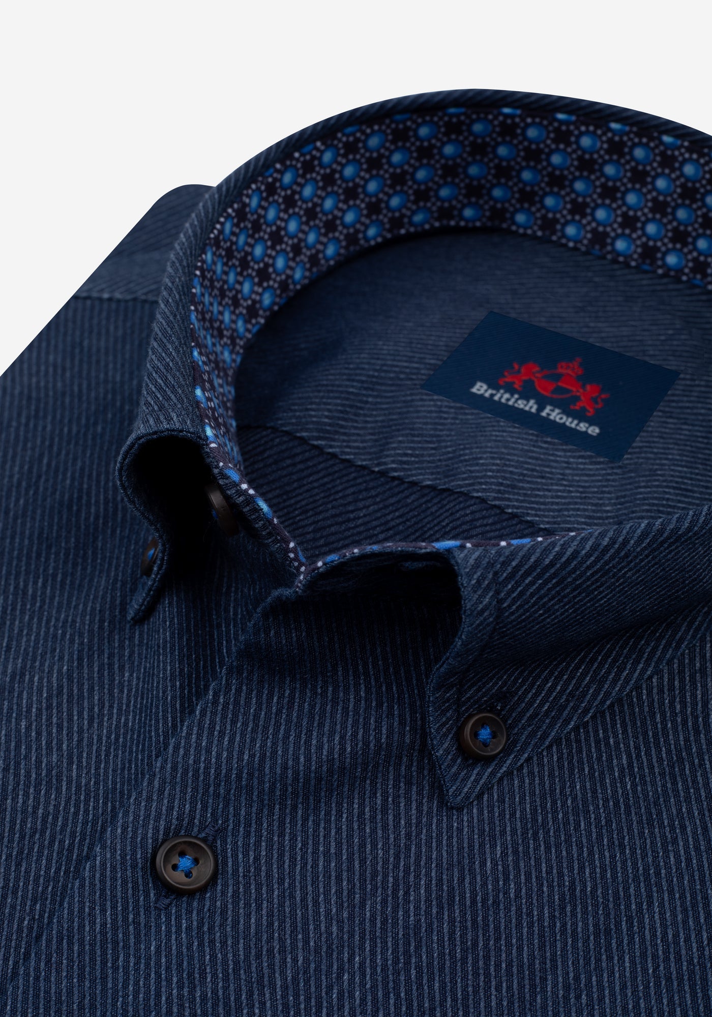 Midnight Navy Heavy Twill Shirt