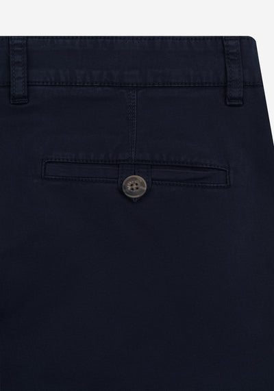 Smart Fit Dusty Navy Gabardine