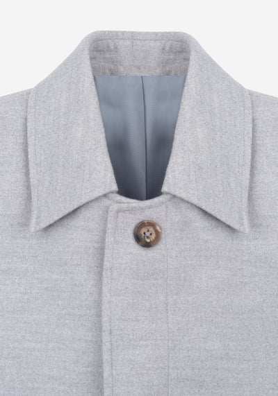 Ash Grey Poly Coat