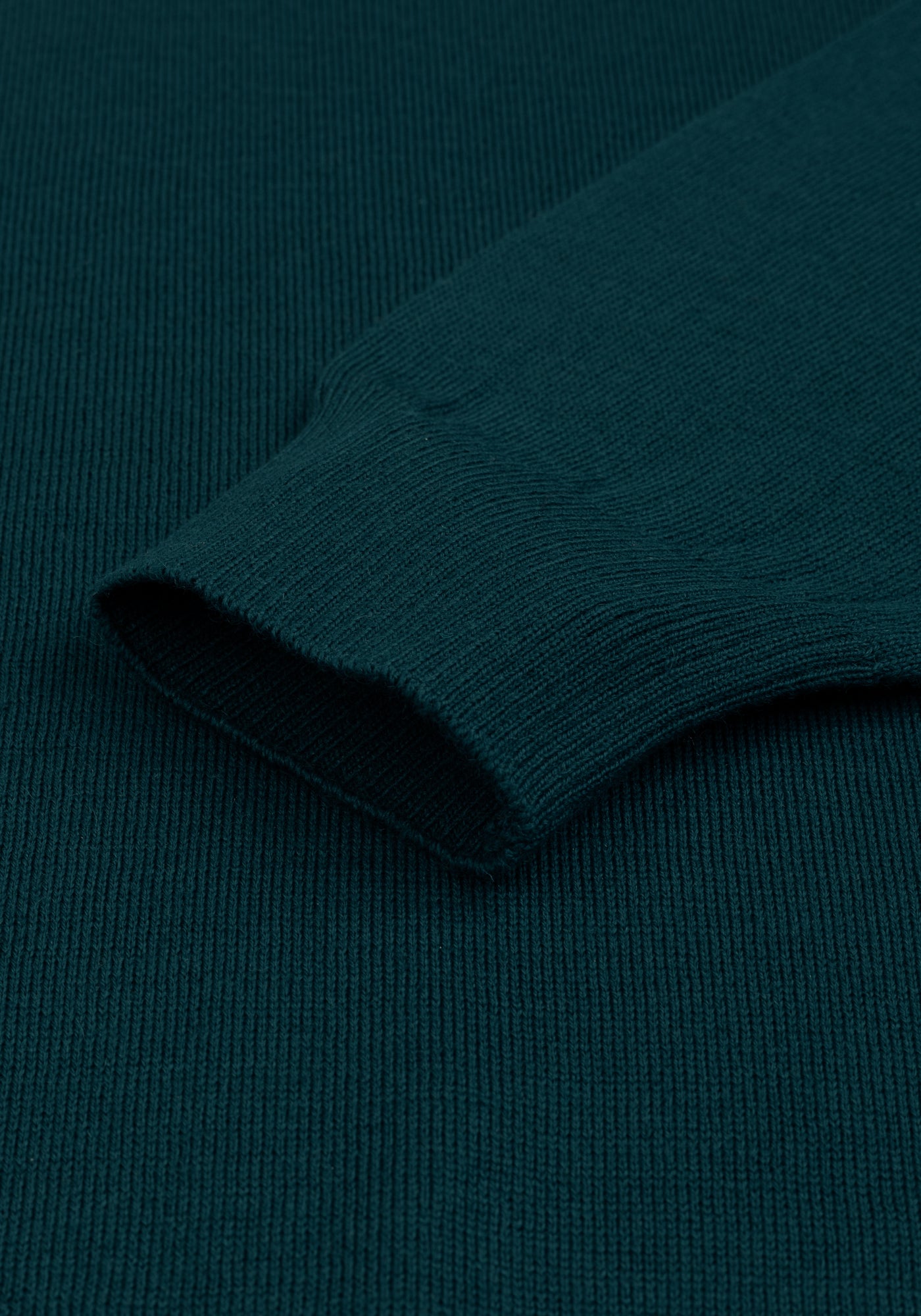 Teal Green Italian Merino Wool Pullover