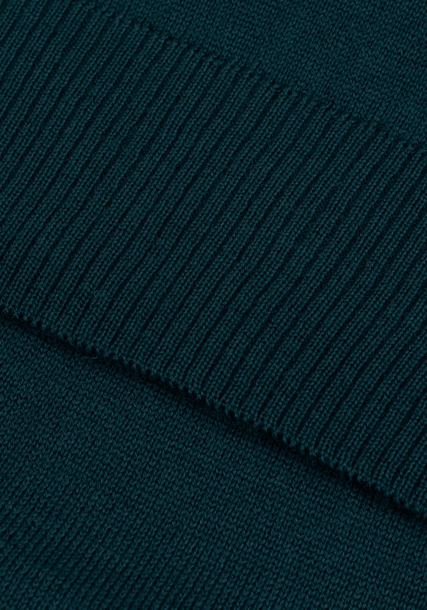 Teal Green Italian Merino Wool Pullover