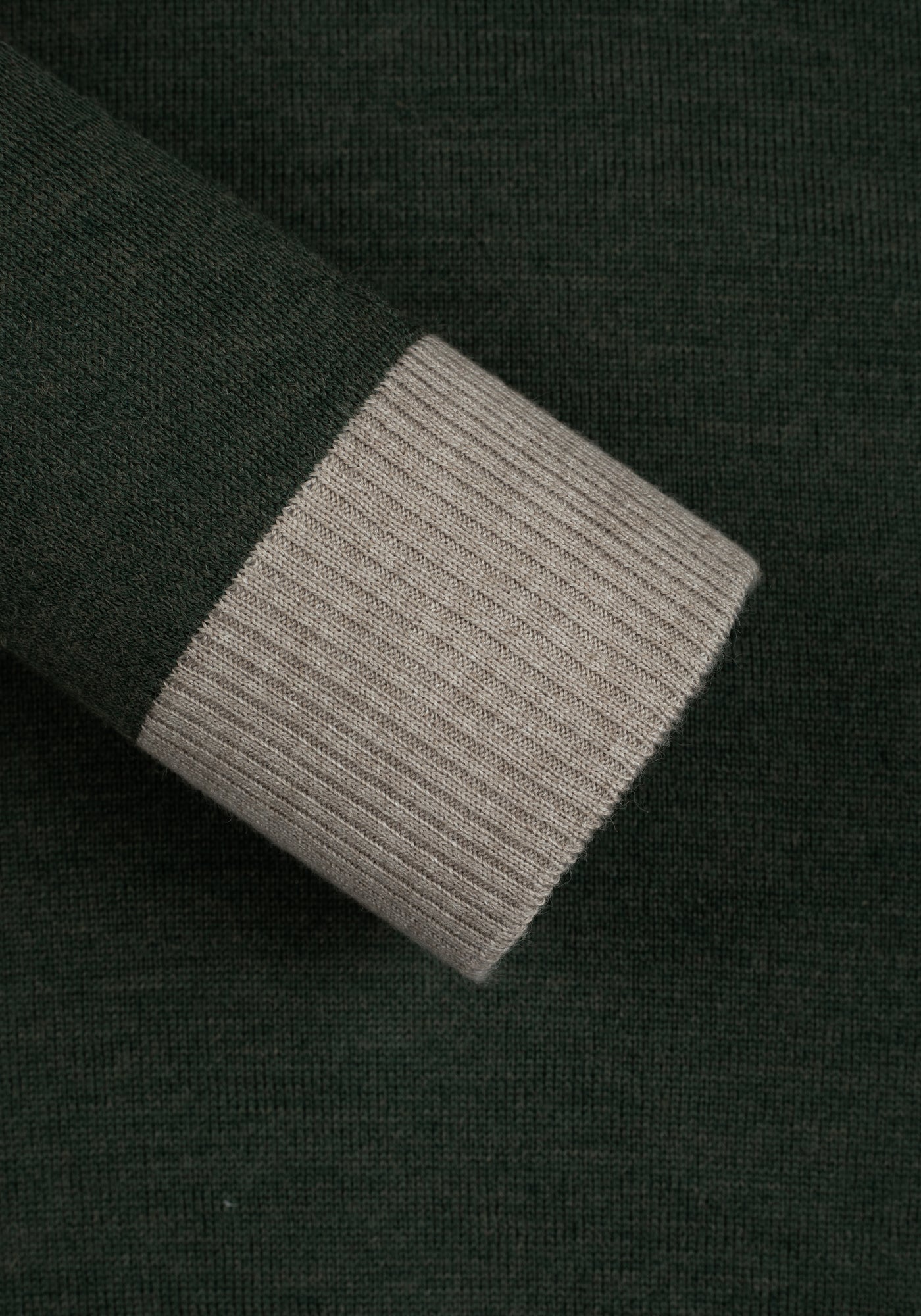 Viridian Green Italian Merino Wool Pullover