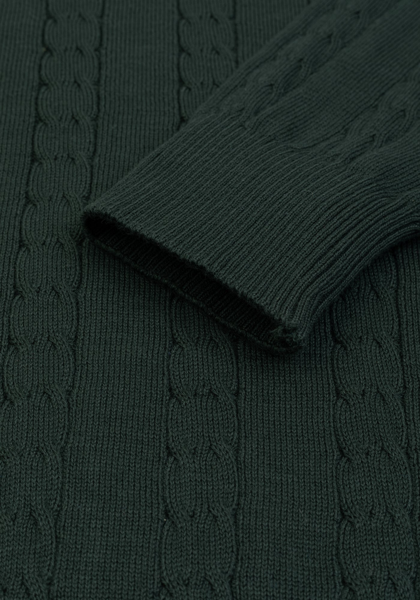 Cactus Green Braided Pullover