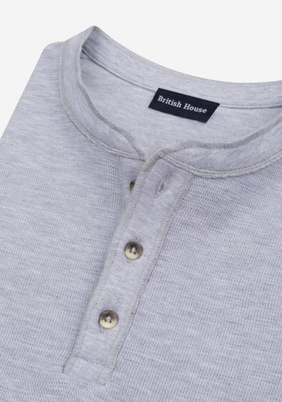 Frost Grey Waffle Sweatshirt