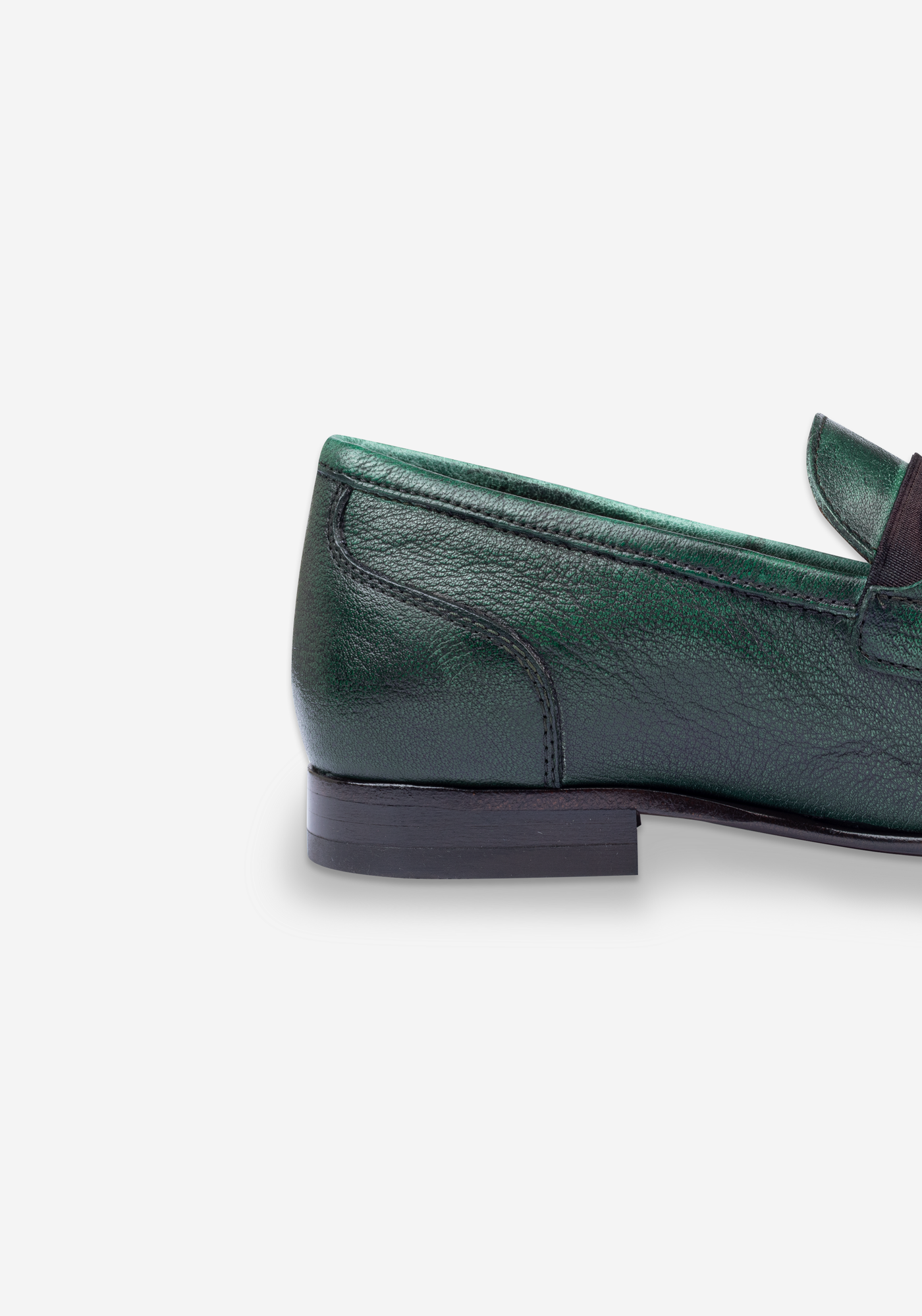 Herbal Green Calf-Skin Leather Shoes