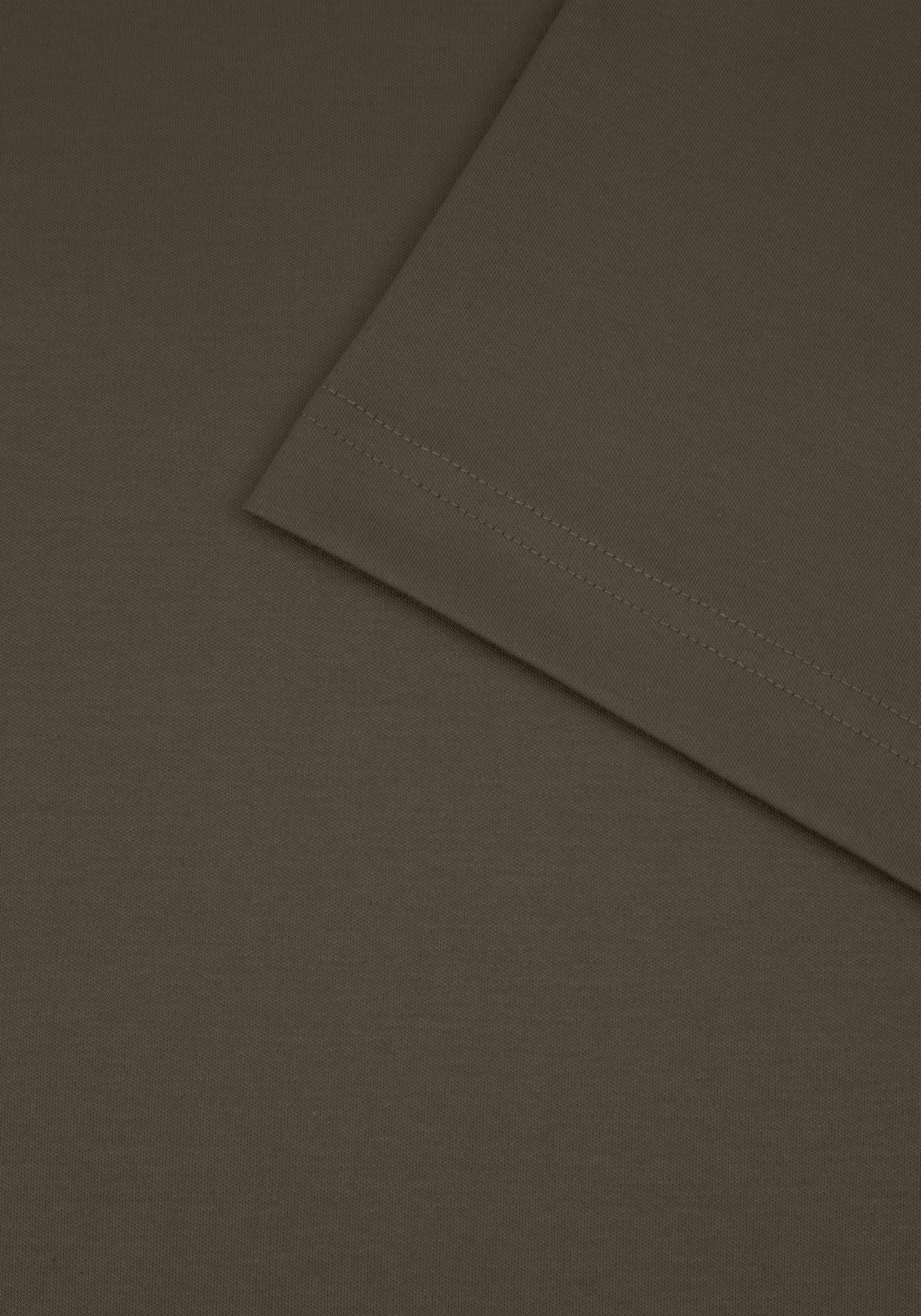 Smoked Olive Mercerized Interlock Jersey