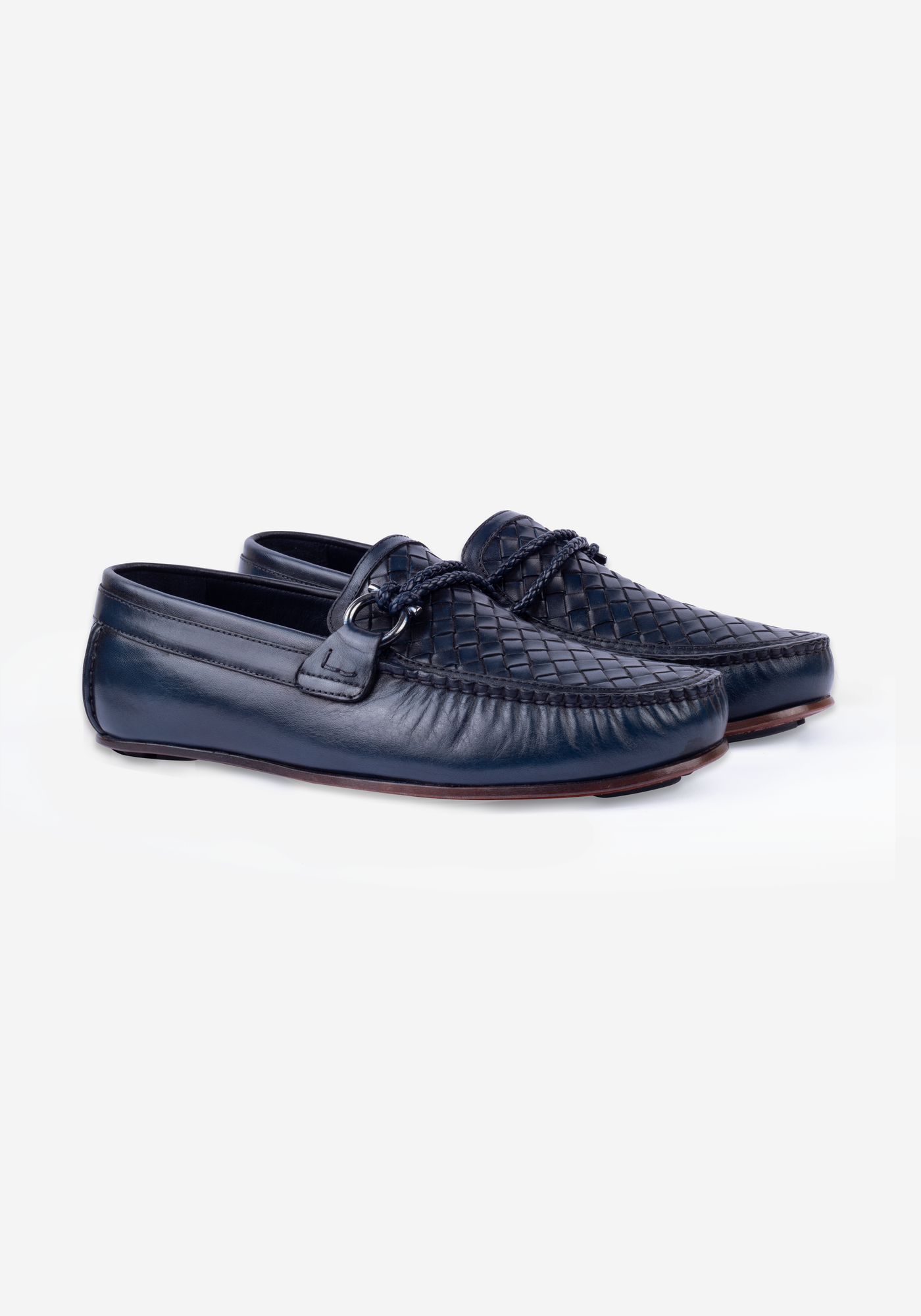 Royal Navy Quilted Calf-Skin Leather Slip On