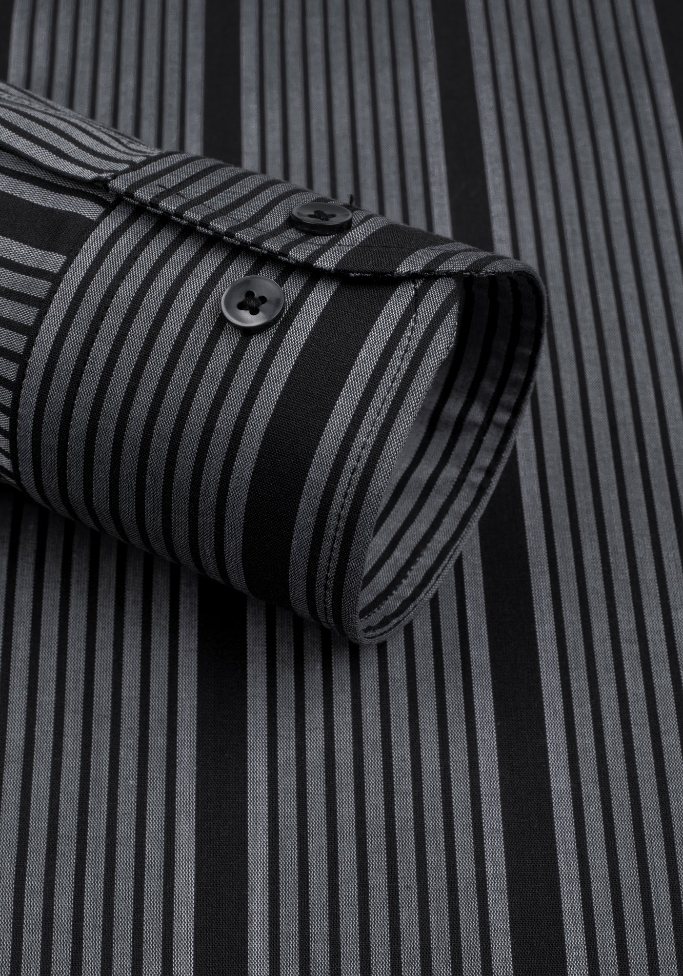 Slate Black Stripe Oxford Shirt