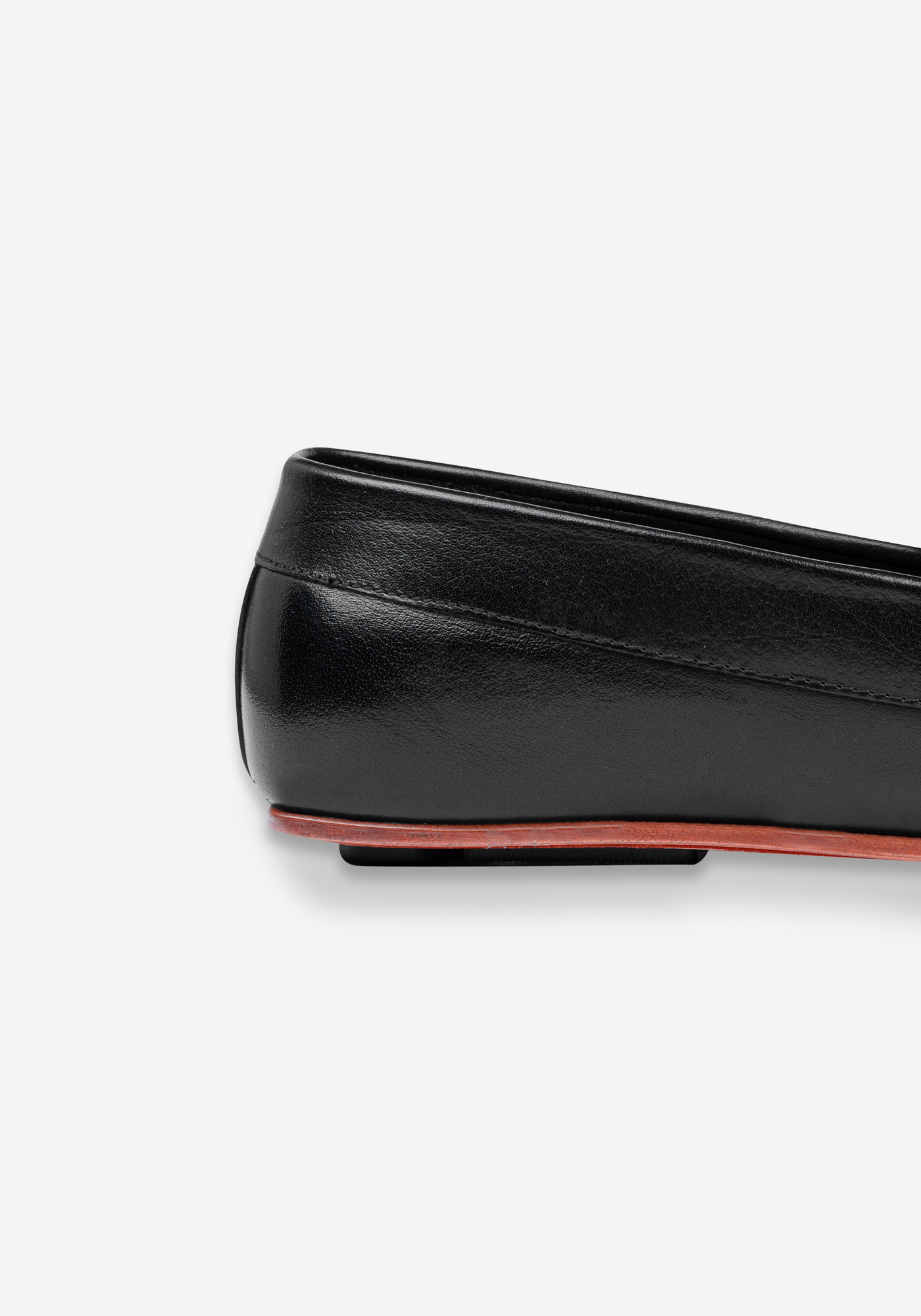 Carbon Black Croco Calf-Skin Leather Slip On