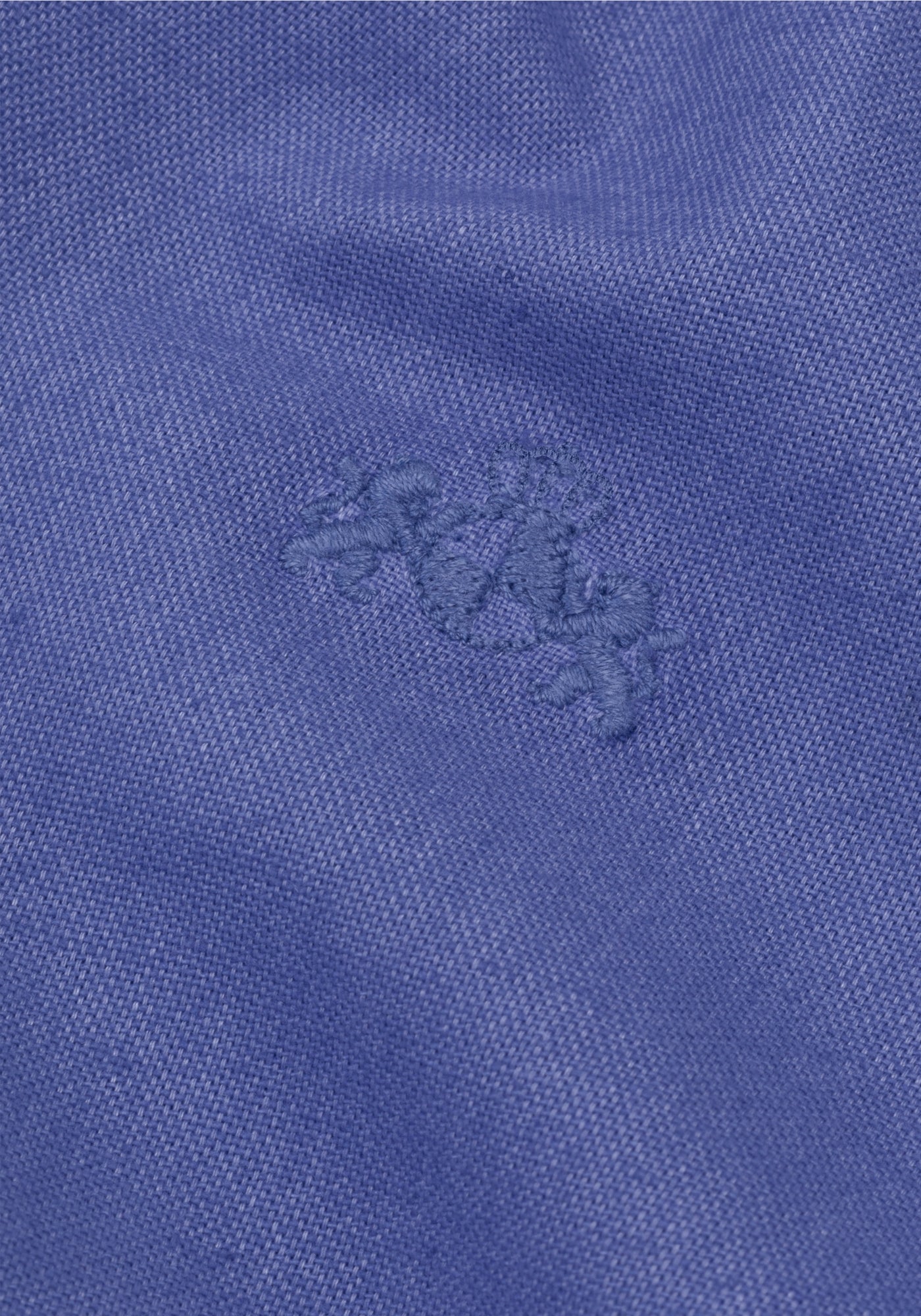 Royal Indigo Piece-Dyed Shirt