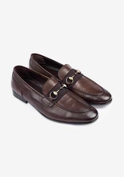 Clay Brown Calf-Skin Leather Shoes