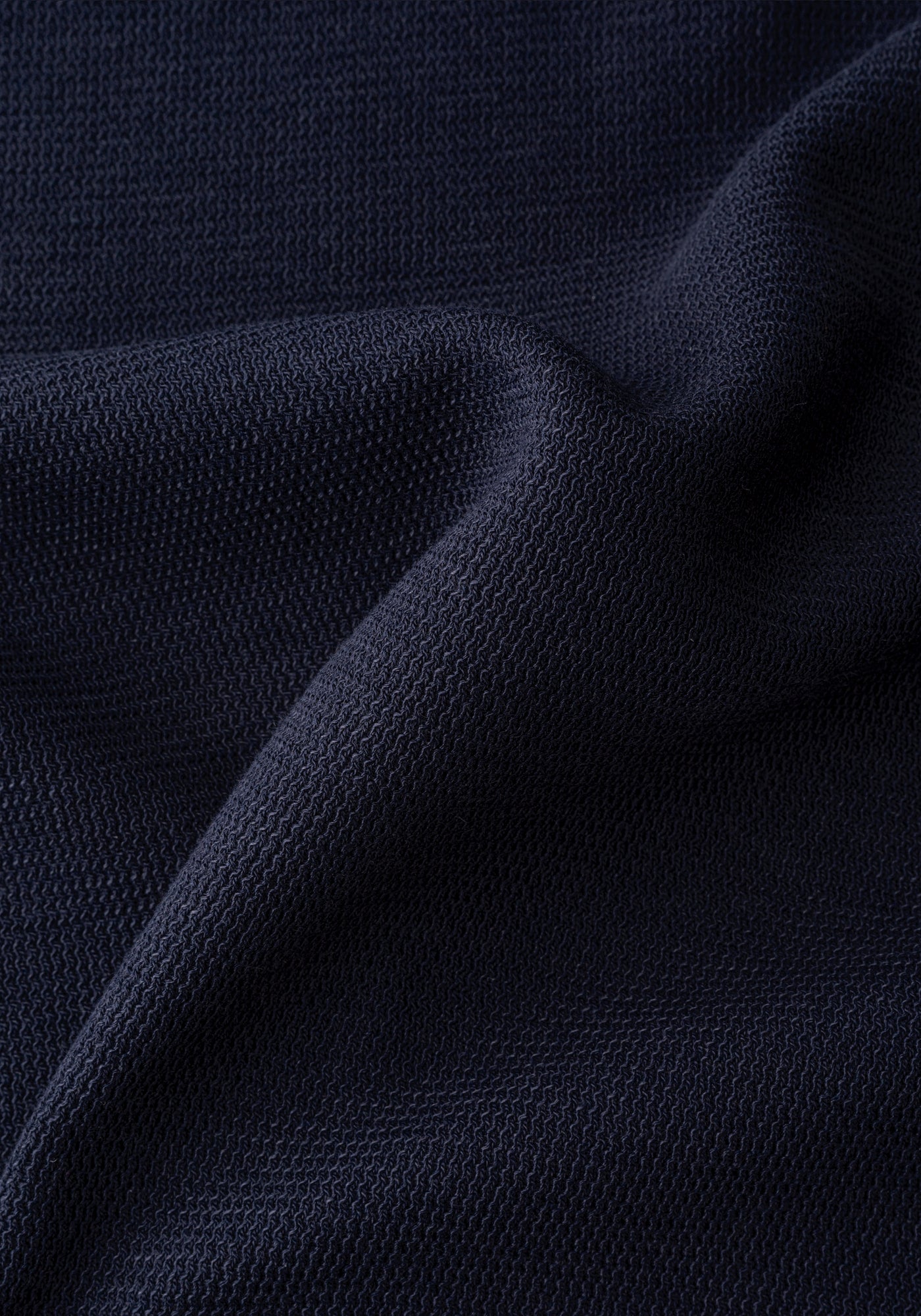 Obsidian Navy Waffle Sweatshirt