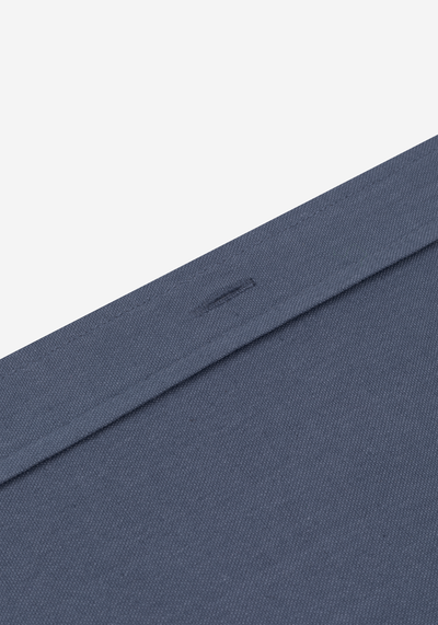 Faded Slate Blue Piece-Dyed Shirt