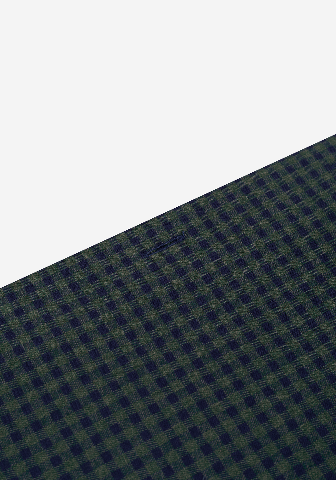 Shadow Green Checked Flannel Shirt