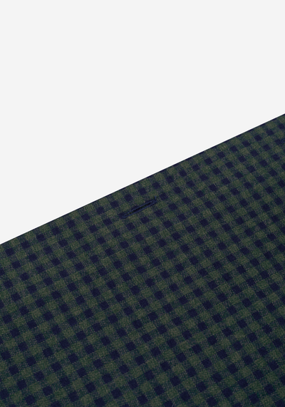 Shadow Green Checked Flannel Shirt