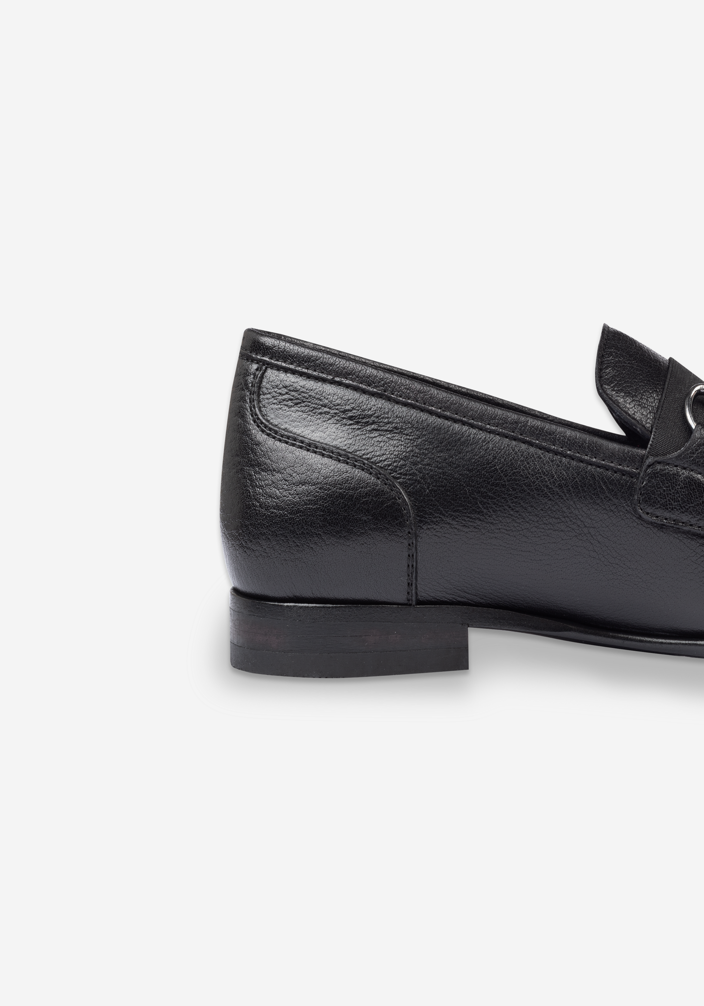 Coal Black Calf-Skin Leather Shoes