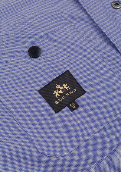 Periwinkle Blue Oxford Overshirt