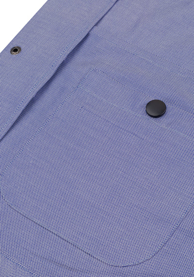 Periwinkle Blue Oxford Overshirt