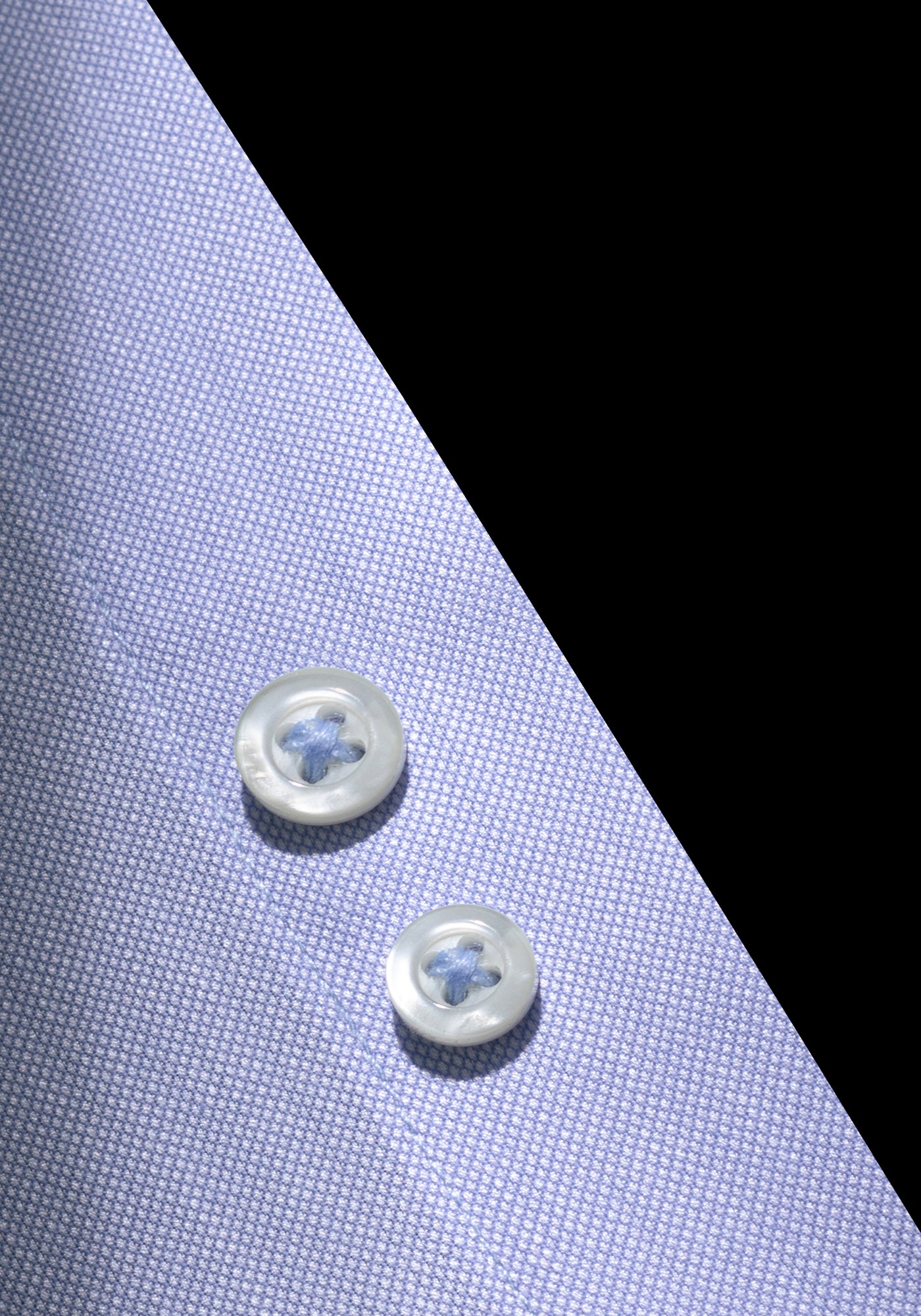 Giza 87 Cotton Clear Blue Fine Oxford Shirt