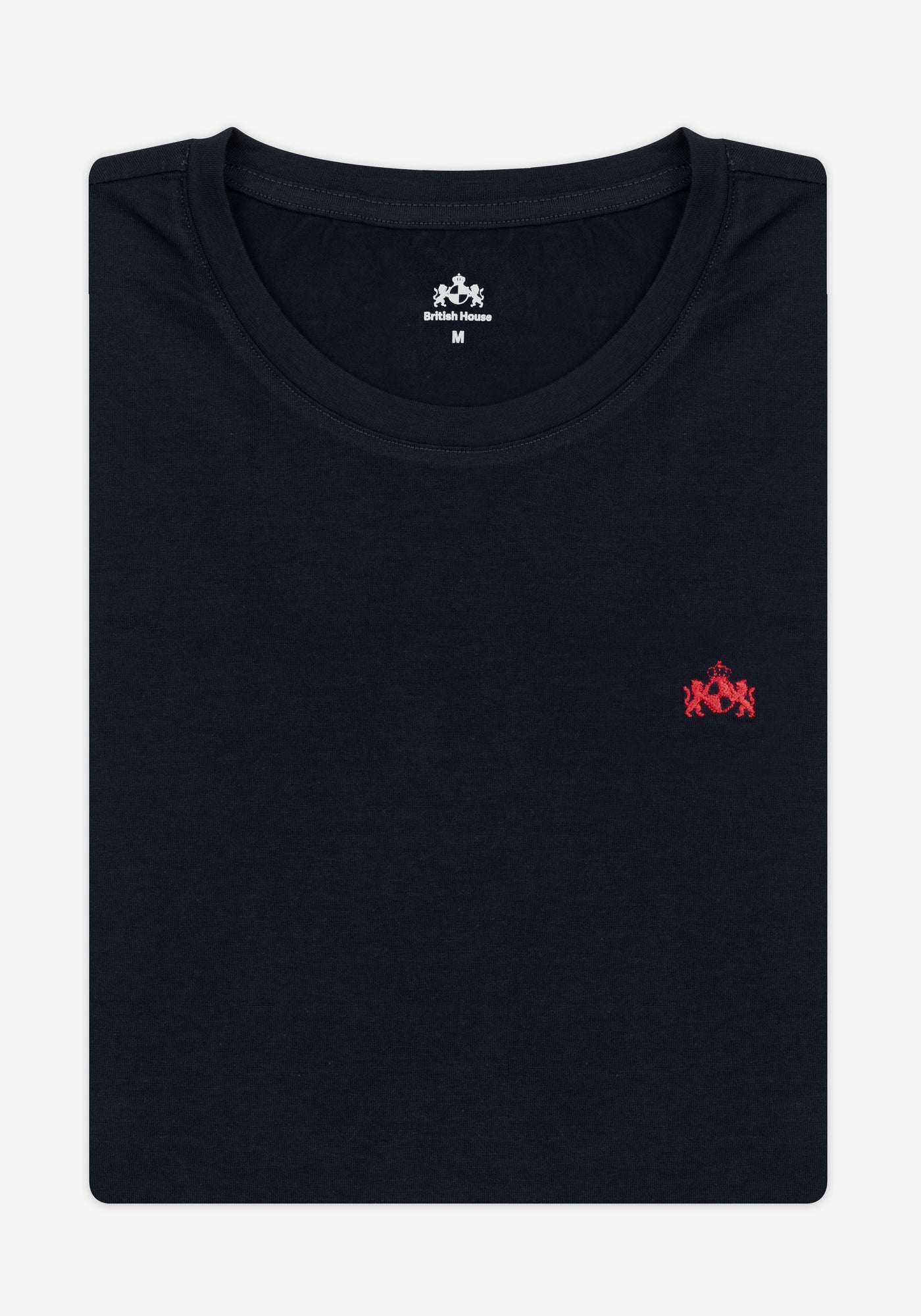 Gloom Navy Cotton T-Shirt