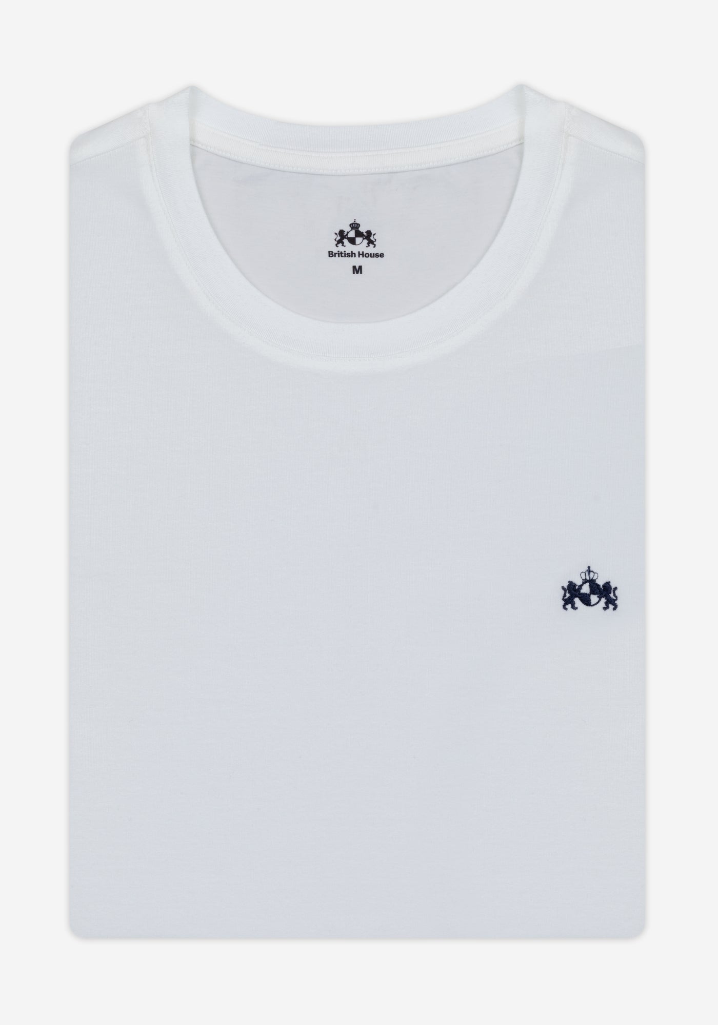 Pale White Cotton T-Shirt