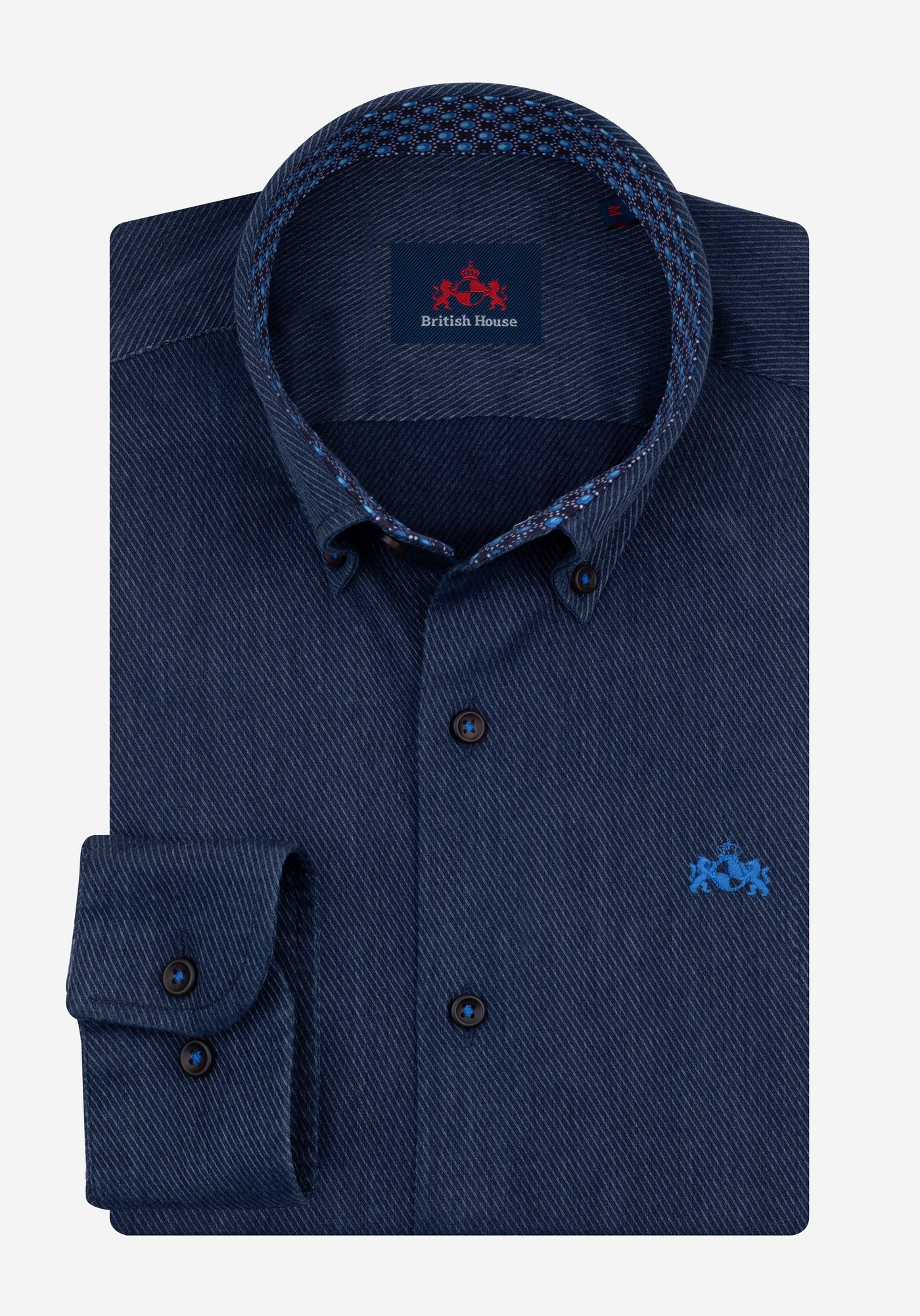 Midnight Navy Heavy Twill Shirt