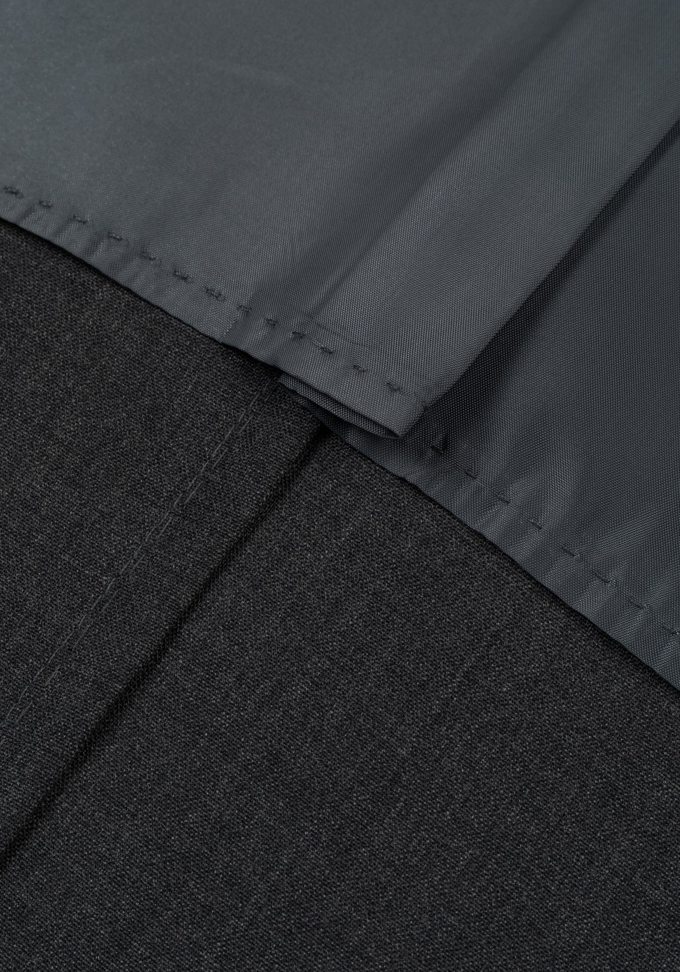 Obsidian Grey Semi-Italian Handmade 130S Cool Wool Blazer