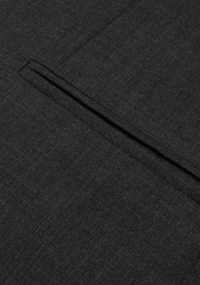 Concrete Grey Semi-Italian Handmade 130S Cool Wool Suit