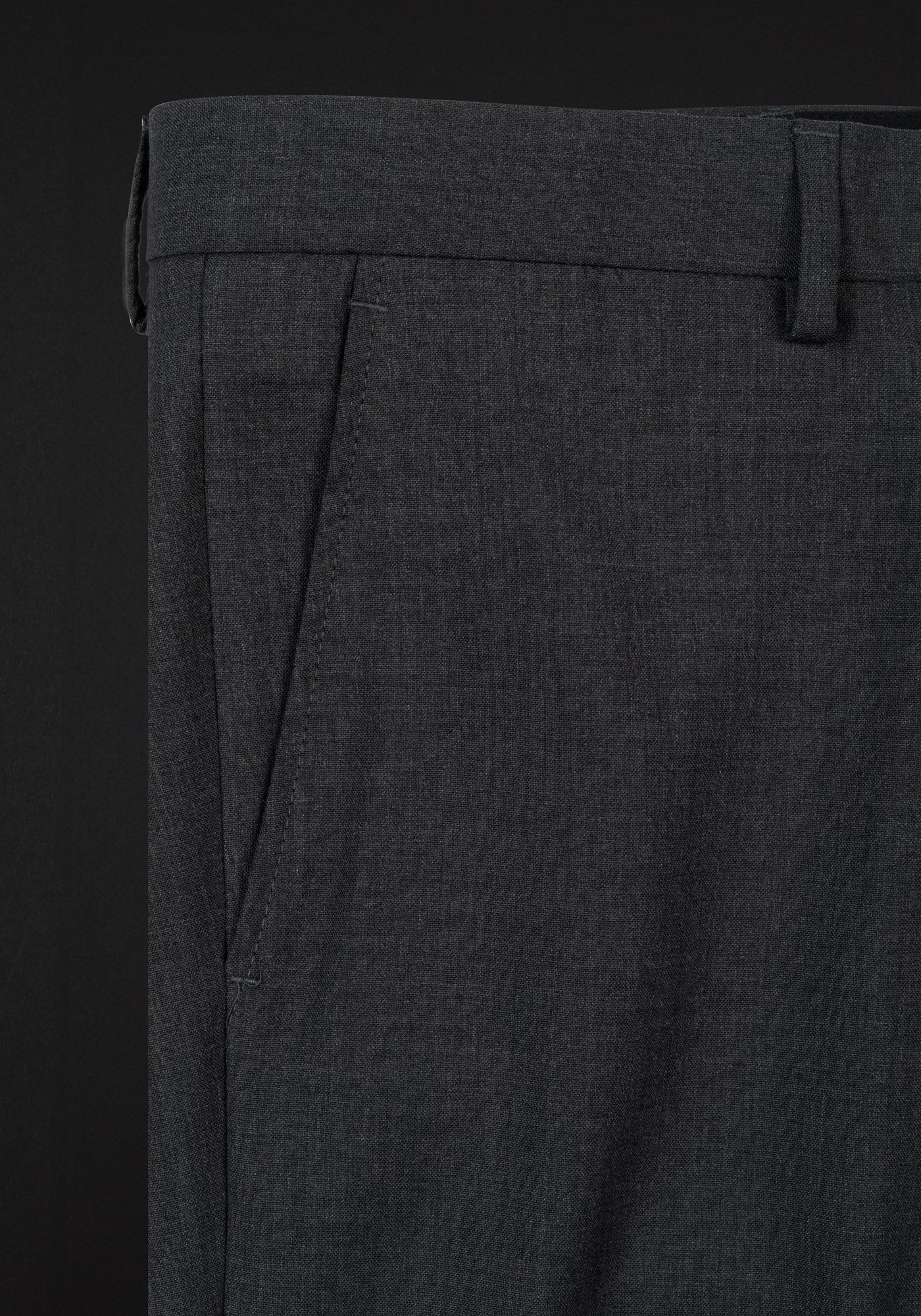 Moonstone Grey 130S Cool Wool Pants