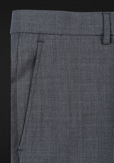 Fog Grey 130S Cool Wool Pants