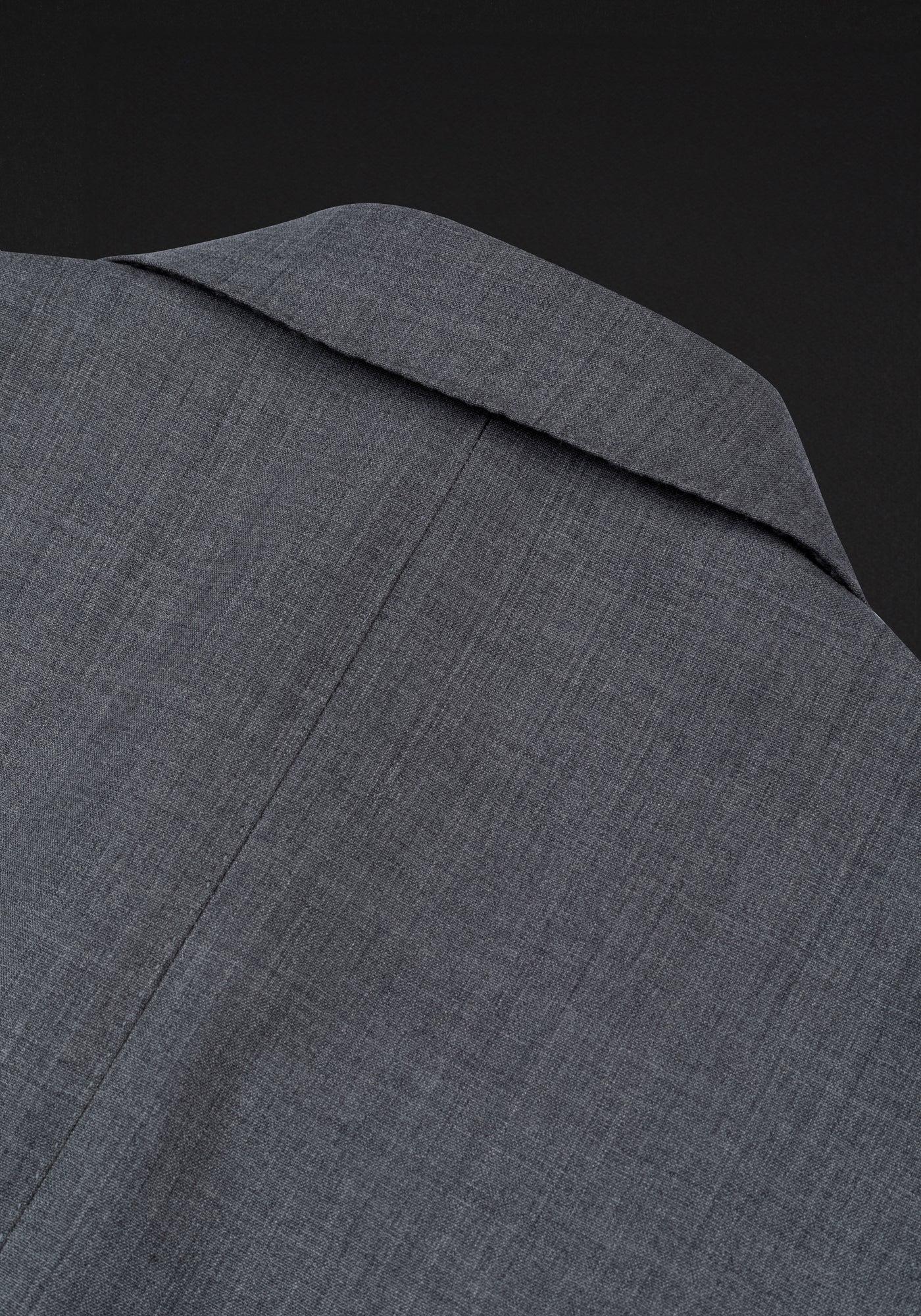 Gentle Grey Semi-Italian Handmade 130S Cool Wool Blazer