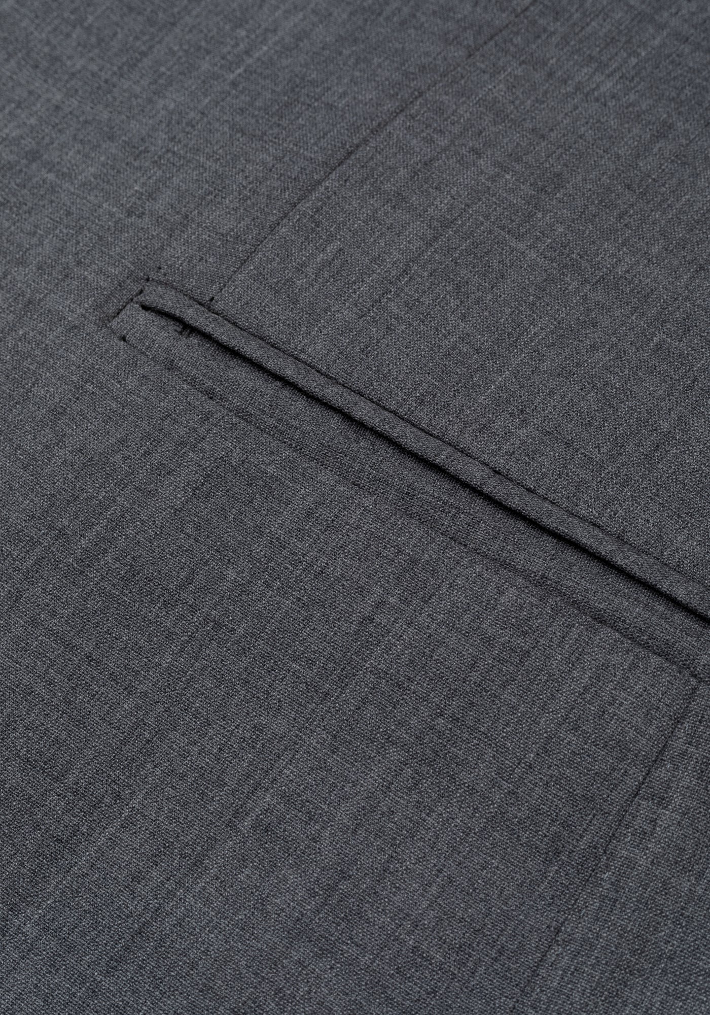 Gentle Grey Semi-Italian Handmade 130S Cool Wool Blazer