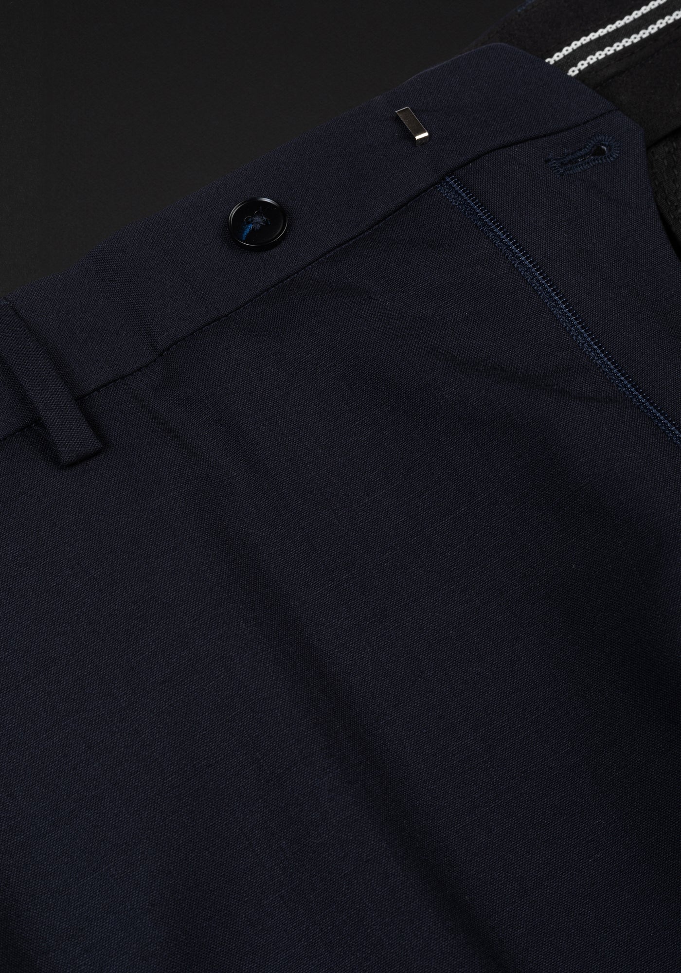 Deep Navy 130S Cool Wool Pants