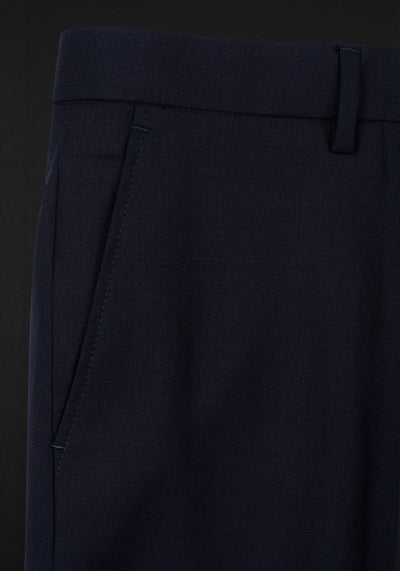 Deep Navy 130S Cool Wool Pants