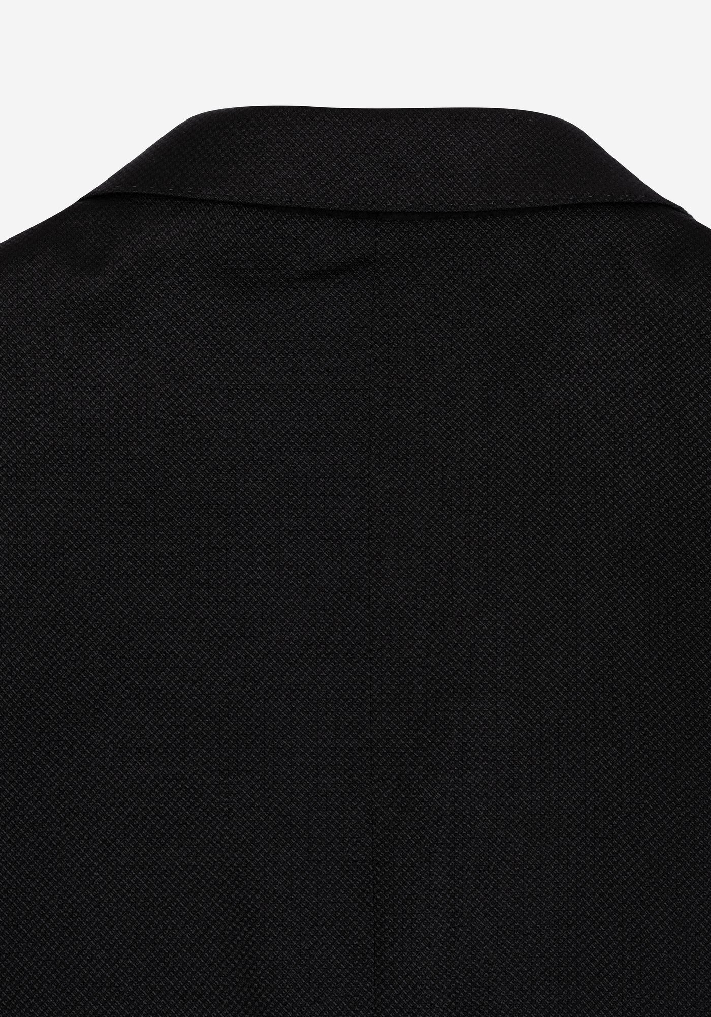 Contemporary Fit Spade Black Piqué Blazer