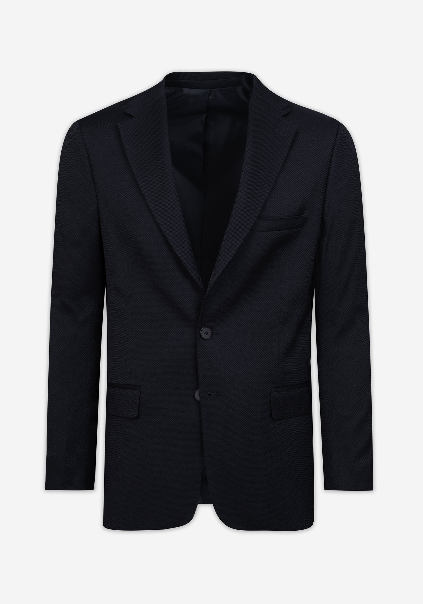 Contemporary Fit Dusk Navy Piqué Blazer